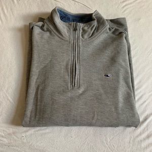 Vineyard Vines Grey Quarter Zip